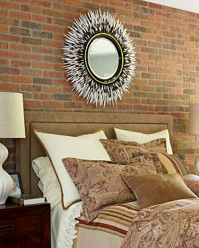 Зеркало "Ларс" black