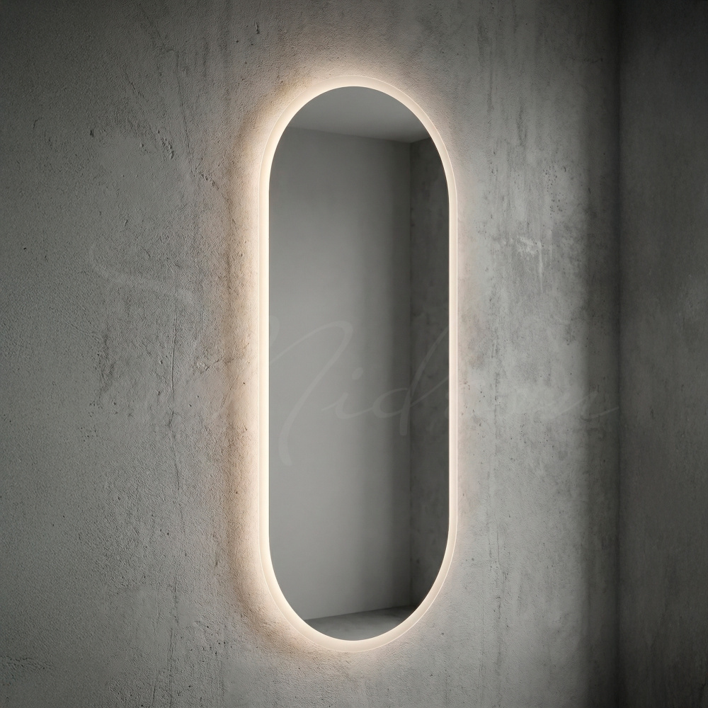 Зеркало «Эллипс+» с интерьерной подсветкой